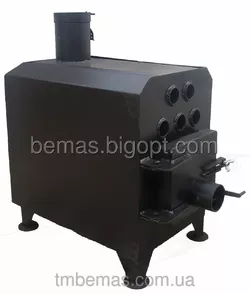 Печь отопительная воздушно-конвекторная (длительного горения) Тип-1-ВК-"БеМас"  торговая марка "БеМас"
